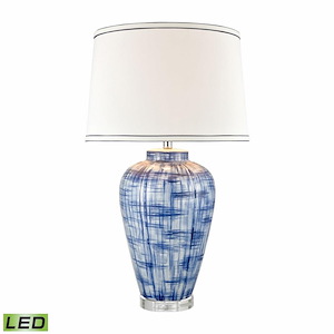 Bellcrossing - 9W 1 LED Table Lamp In Glam Style-31 Inches Tall and 18 Inches Wide - 1303938