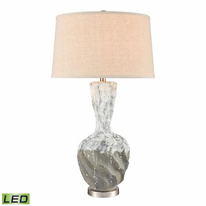 Bartlet Fields - 9W 1 LED Table Lamp In Glam Style-34 Inches Tall and 19 Inches Wide - 1303728
