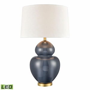 Perry - 9W 1 LED Table Lamp In Glam Style-30 Inches Tall and 18 Inches Wide