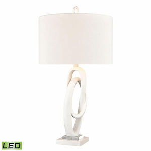 Jovian - 9W 1 LED Table Lamp In Glam Style-30 Inches Tall and 16 Inches Wide