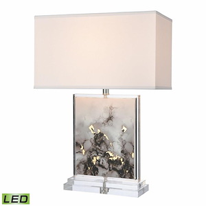 Anton - 9W 1 LED Table Lamp In Glam Style-28 Inches Tall and 19 Inches Wide - 1303649