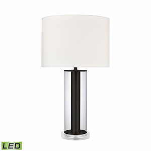 Tower Plaza - 9W 1 LED Table Lamp In Contemporary Style-26 Inches Tall and 14.5 Inches Wide