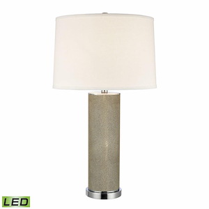 Around the Grain - 9W 1 LED Table Lamp In Traditional Style-30 Inches Tall and 16.5 Inches Wide