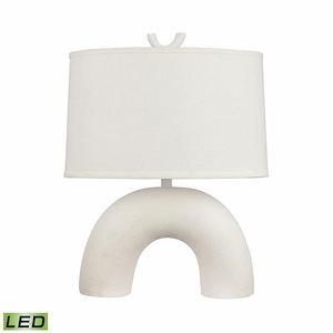 Flection - 9W 1 LED Table Lamp In Contemporary Style-25 Inches Tall and 19 Inches Wide - 1304074