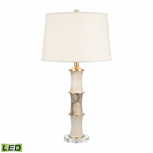 Island Cane - 9W 1 LED Table Lamp In Traditional Style-30 Inches Tall and 16 Inches Wide