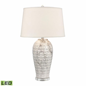 Causeway Waters - 9W 1 LED Table Lamp In Coastal Style-31 Inches Tall and 18 Inches Wide