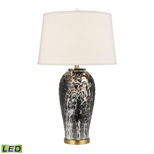 Causeway Waters - 9W 1 LED Table Lamp In Traditional Style-30 Inches Tall and 18 Inches Wide