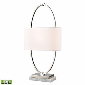 Gosforth - 9W 1 LED Table Lamp In Glam Style-32 Inches Tall and 16 Inches Wide