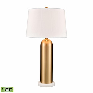 Elishaw - 9W 1 LED Table Lamp In Contemporary Style-30 Inches Tall and 16 Inches Wide - 1303701