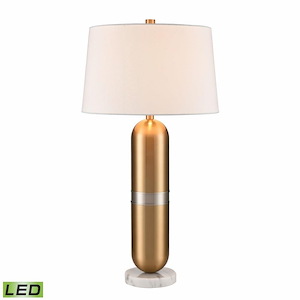 Pill - 9W 1 LED Table Lamp In Contemporary Style-34 Inches Tall and 16 Inches Wide - 1303593