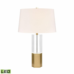 Bodil - 9W 1 LED Table Lamp In Traditional Style-26 Inches Tall and 16 Inches Wide