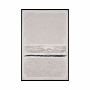 Shift - Abstract Framed Wall Art In Transitional Style-59 Inches Tall and 39.5 Inches Wide