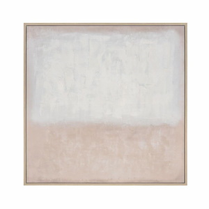 Colorfield - Abstract Framed Wall Art In Transitional Style-49.25 Inches Tall and 49.25 Inches Wide