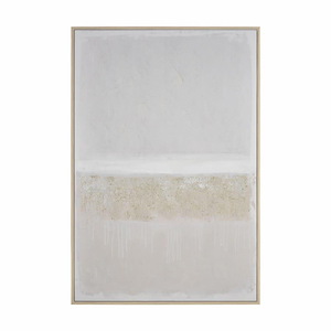 Colorfield - Abstract Framed Wall Art In Transitional Style-71 Inches Tall and 47.25 Inches Wide