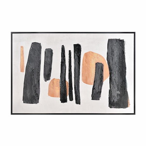 Wilkes - Abstract Wall Art In Transitional Style-47.25 Inches Tall and 71 Inches Wide