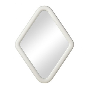 Diamond - Wall Mirror-33 Inches Tall and 25 Inches Wide