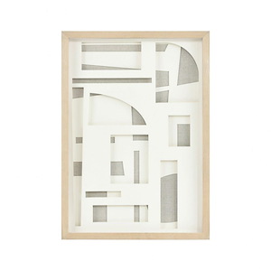 Paper Shadowbox - Dimensional Wall Art-27.75 Inches Tall and 19.75 Inches Wide