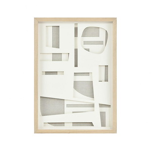 Paper Shadowbox - Dimensional Wall Art-27.75 Inches Tall and 19.75 Inches Wide