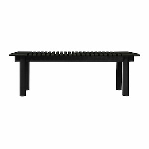 Keller - Bench In Scandinavian Style-19 Inches Tall and 56 Inches Wide