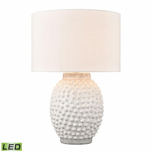 Keem Bay - 9W 1 LED Table Lamp In Mid-Century Modern Style-24 Inches Tall and 17 Inches Wide
