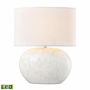 Fresgoe - 9W 1 LED Table Lamp In Mid-Century Modern Style-20 Inches Tall and 17 Inches Wide