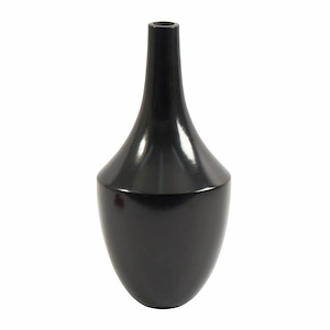 Shadow - Extra Large Vase In Traditional Style-16 Inches Tall and 7 Inches Wide