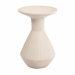 Doric - Large Vase In Traditional Style-12 Inches Tall and 7 Inches Wide