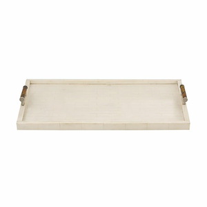 Ivory - Tray In Transitional Style-2.5 Inches Tall and 24 Inches Wide