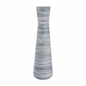 Adler - Large Vase In Coastal Style-28 Inches Tall and 7.75 Inches Wide