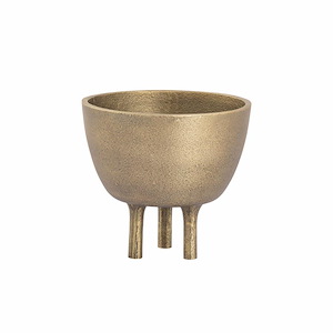 Kiser - Bowl In Modern Style-6 Inches Tall and 6 Inches Wide