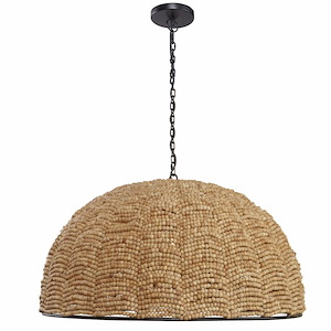 Martin - 1 Light Pendant In Coastal Style-15 Inches Tall and 30 Inches Wide - 1303776