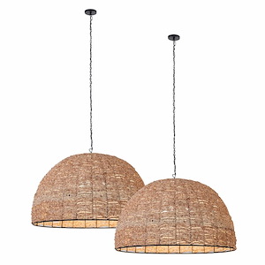 Martin - 1 Light Pendant (Set of 2) In Coastal Style-15 Inches Tall and 30 Inches Wide - 1304142