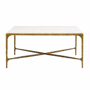 Seville - Coffee Table In Transitional Style-18 Inches Tall and 38 Inches Wide - 1119496