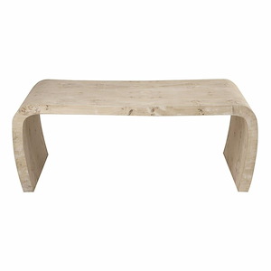 Clip - Coffee Table In Contemporary Style-17 Inches Tall and 46 Inches Wide - 1303852