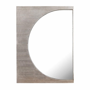 Flute - Wall Mirror In Contemporary Style-48 Inches Tall and 36 Inches Wide