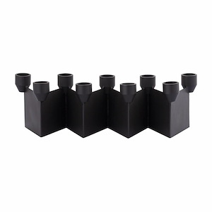 Range - Multi Candleholder In Modern Style-4 Inches Tall and 13 Inches Wide