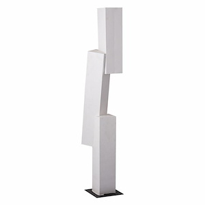 Tilt - Floor Sculpture In Modern Style-67 Inches Tall and 12 Inches Wide