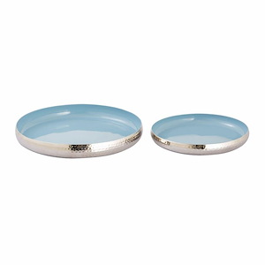 Nelson - Tray (Set of 2) In Coastal Style-2.5 Inches Tall and 16.5 Inches Wide
