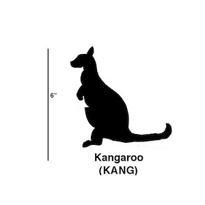 Kangaroo - 5.5- Inch Cookie Cutter (Set of 6)