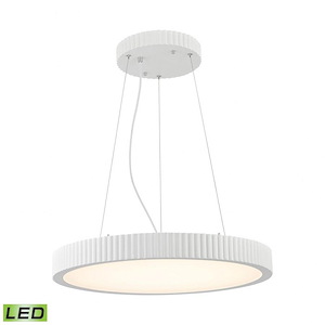 Digby - 11520W 240 LED Chandelier in Modern/Contemporary Style with Art Deco and Urban/Industrial inspirations - 2.5 Inches tall and 22 inches wide - 614333
