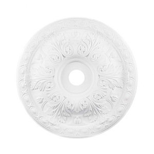 Pennington - Medallion in Traditional Style with Victorian and Vintage Charm inspirations - 3 Inches tall and 28 inches wide