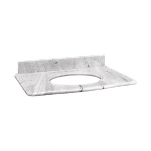 Brandy - 30 Inch Stone Top for Oval Undermount Sink
