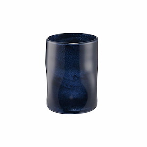 Alina - Medium Vase In Modern Style-8 Inches Tall and 6.5 Inches Wide