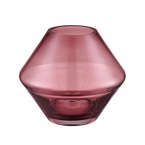 Sofia - Small Vase In Modern Style-5.75 Inches Tall and 6.75 Inches Wide - 1118339