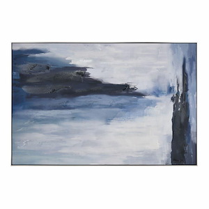 Sky Swell - Framed Wall Art In Transitional Style-48.25 Inches Tall and 72 Inches Wide