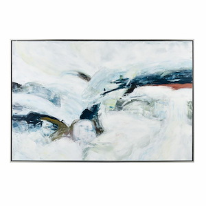 Bay Storm - Wall Art In Modern and Contemporary Style-32.5 Inches Tall and 48.25 Inches Wide