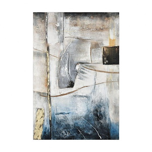 Industrial Abstract - 47.25 Inch Wall Art