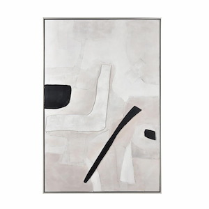 Foxx - Abstract Wall Art In Modern and Contemporary Style-48.25 Inches Tall and 32.5 Inches Wide