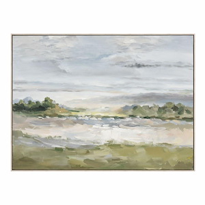Acton Meadow - Framed Wall Art In Traditional Style-36.5 Inches Tall and 48.25 Inches Wide