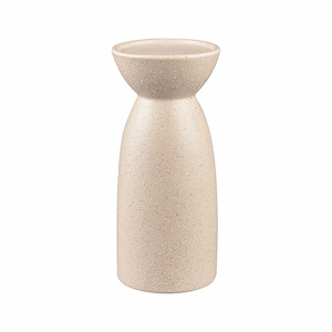 Corre - Large Candleholder In Modern Style-9 Inches Tall and 4 Inches Wide